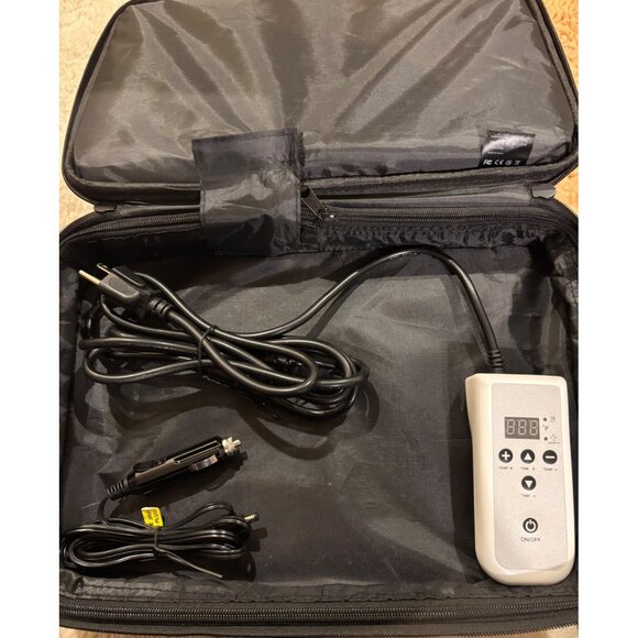 SereneLife Portable Hot Stones Warmer Bag With Digital Electric Heater No Stones - Picture 5 of 10